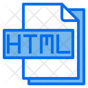 Html File File Type Icon
