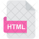 Html Hypertext Markup Language File Format Icon