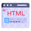 Web Development Html Language Html Icon