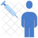 Human Person Inject Icon