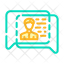 Human Chat  Icon