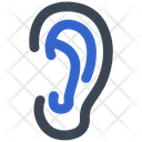 Ear Hearing Anatomy Icon