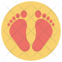 Human Footsteps  Icon