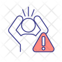 Human In Panic Attack  Icon