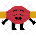 Human Organ Muscle Character Icon
