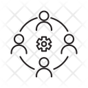 Human resource settings  Icon