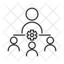 Human resource settings  Icon