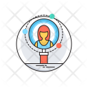 Human Resources Magnifier Icon