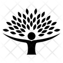 Human Tree Tree Symbol Tree Sign Icon