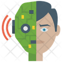 Humanoid Robot Face Humanoid Artificial Intelligence Icon