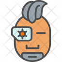 Humanoid Artificial Intelligence Icon