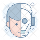 Robot Android Bionic Man Icon