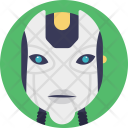 Microchip Brain Machine Icon