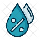 Humidity Watery Weather Water Drop Icon