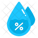 Humidity Water Drop Icon