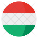Hungary Flag Country Icon