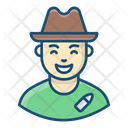 Hunter Cowboy Wild West Icon
