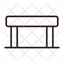 Hurdle Barrier Fence Icon