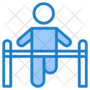 Hurdle Race Obsticle Race Exercise Icon