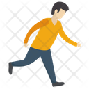 Hurry Man Busy Man Man Rushing Icon