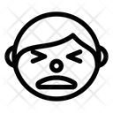 Boy Face Hurt Symbol
