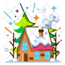 Hut House Building Icon