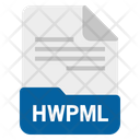 Hwpml File Format Icon