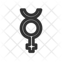 Hybrid Symbol Non Binary Icon