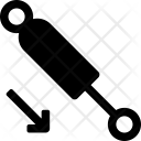 Hydraulics Pneumatics Liquid Icon