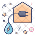 Hydroelectric Energy Renewable Energy Organic Energy Icon