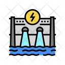 Hydroelectricity Icon