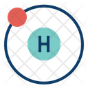 Hydrogen Structure Molecules Icon