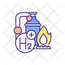 Hydrogen Boiler Icon