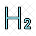 Hydrogen Chemical Element H 2 Chemical Icon