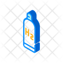 Hydrogen Reservoir Isometric Icon
