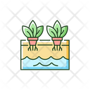 Hydroponic Hydroculture System Icon