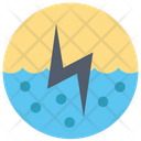 Hydropower Tidal Energy Renewable Energy Icon
