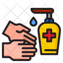 Hygiene Covid Hand Icon
