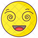 Hypnotized Emoji  Icon