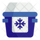 Ice Box Refrigerator Blood Bag Icon