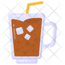 Cold Coffee Ice Coffee Drink Icon