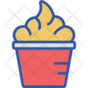 Cream Cup Dessert Icon