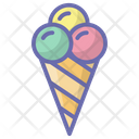 Ice Cream Ice Cone Frozen Food Icon