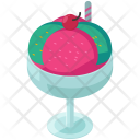Ice Cream Glass Icon