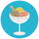 Ice Cream Cream Glass Icon