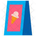 Ice Cream Board Icon