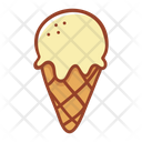 Ice Cream Cone Food Dessert Icon