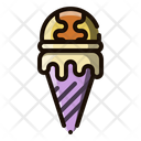 Ice Cream Cone Ice Cream Sherbet Icon