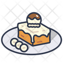 Toast Bread Dessert Icon