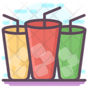 Ice Drink Beverage Coffee Cup Icon